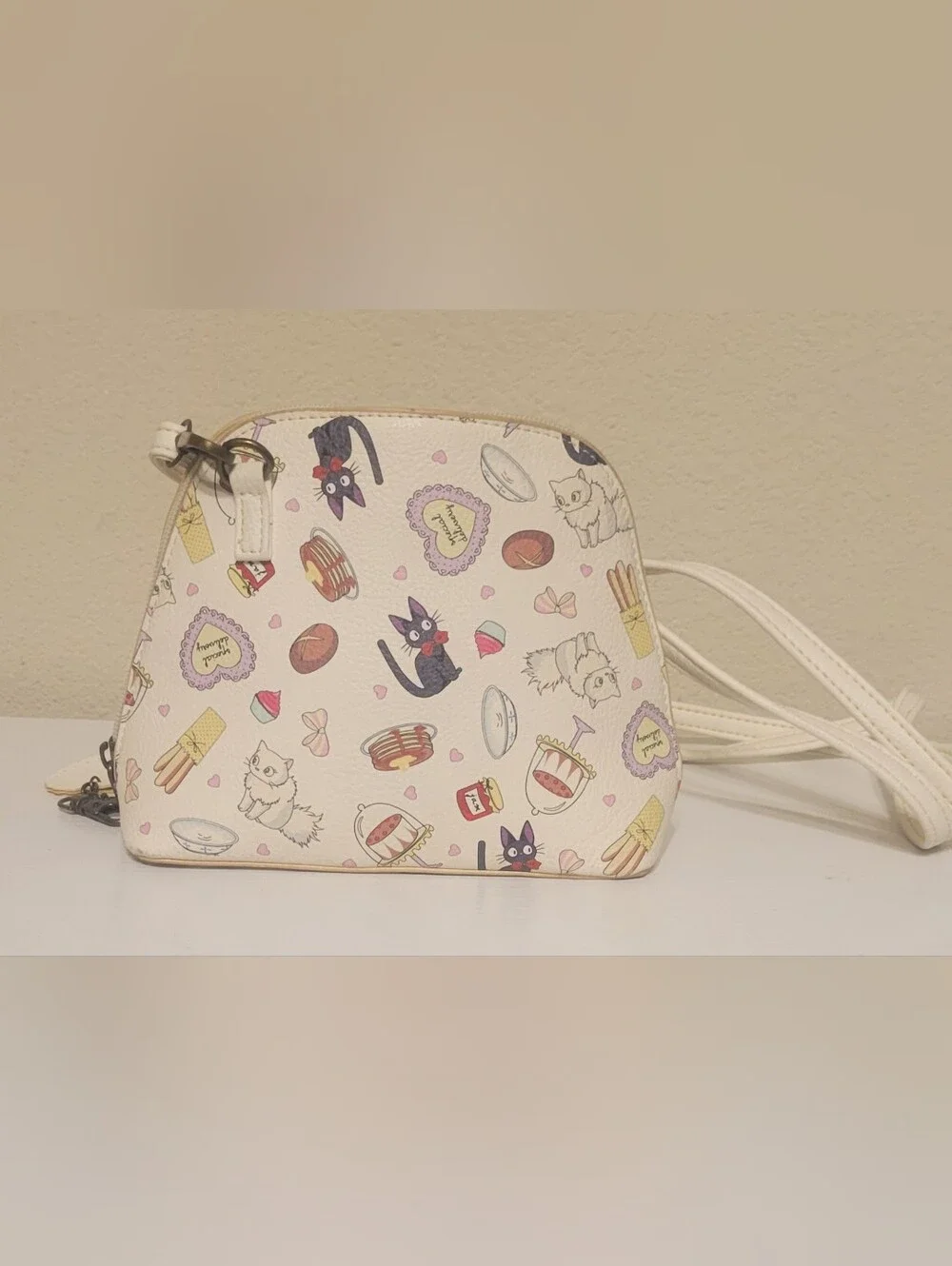 Vintage Loungefly Cream Kiki's Delivery Service Character Crossbody